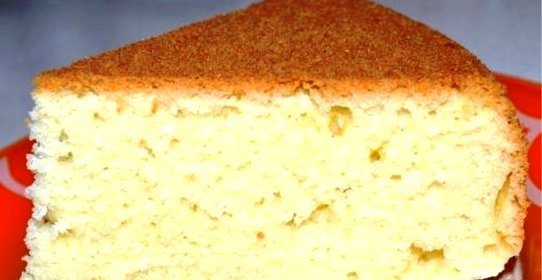 Бисквитное тесто на сметане