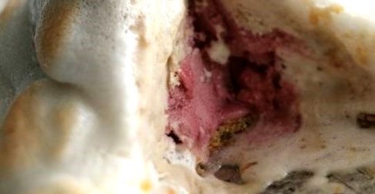 Праздничный торт с мороженым