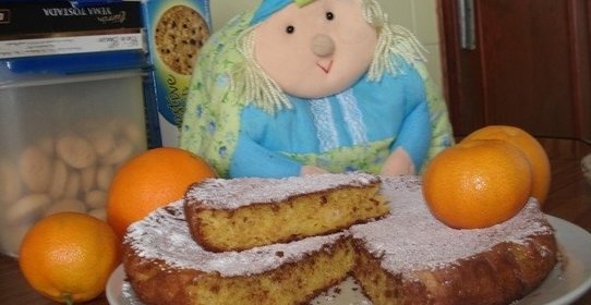 Апельсиновый бисквит