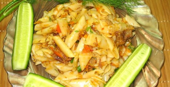 Макароны по флотски