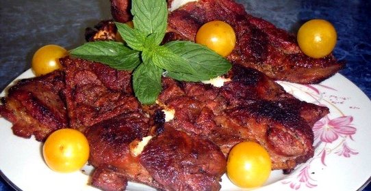 Алыча с мясом