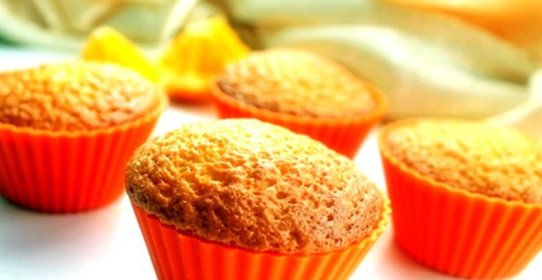 Кексы на кефире в силиконовых формах