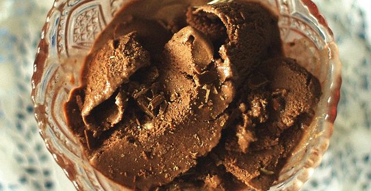 Итальянское шоколадное мороженое (Gelato)