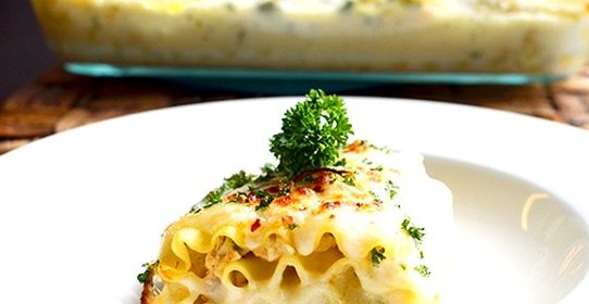 Лазанья с тунцом