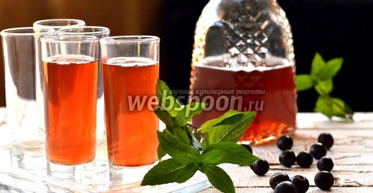 Домашний ликёр из тёрна