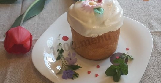 Куличи на сливочном маргарине