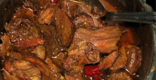 Гуляш из языка