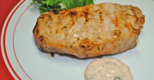 Отбивные из свинины на гриле