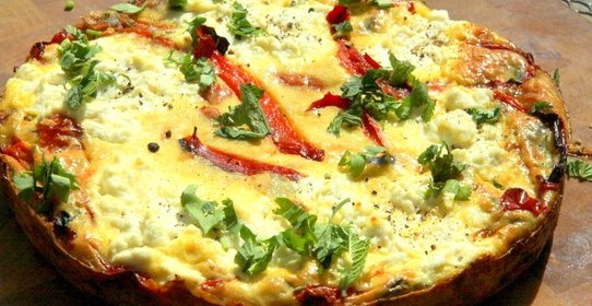 Фриттата в мультиварке