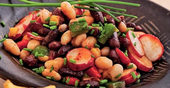 Салат Три фасоли