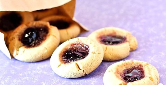 Мини-печенье с джемом