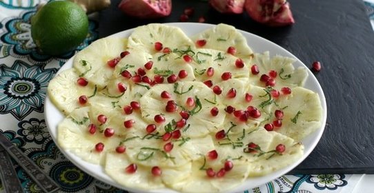 Ананас в имбирном сиропе