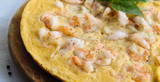 Пицца с морепродуктами по-корейски