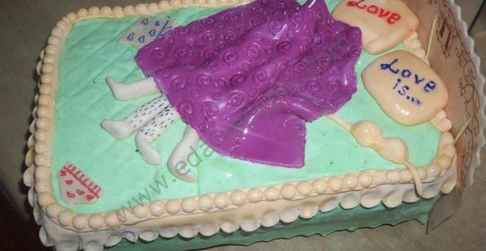 Торт Кровать