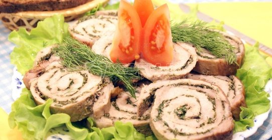 Рулет из свинины