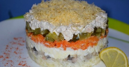 Салат Мельник