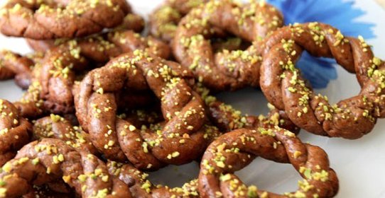 Печенье «Рождественские венки»