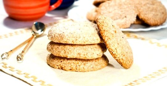 Кунжутное печенье