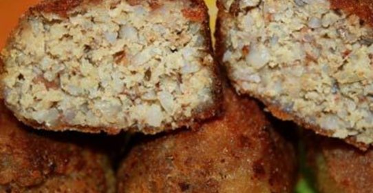 Гречаники с мясом и базиликом