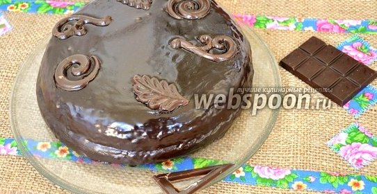 Торт «Захер» в мультиварке