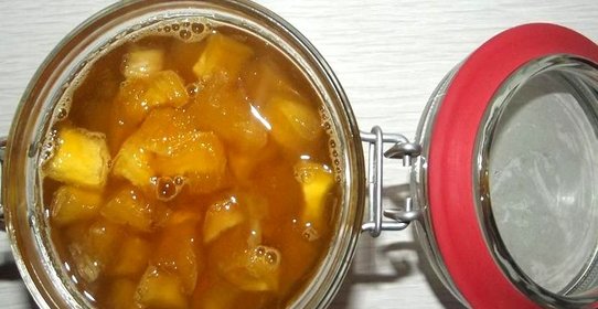 Тыква с апельсином на зиму