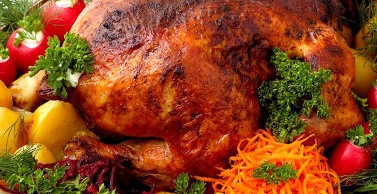 Курица в фольге