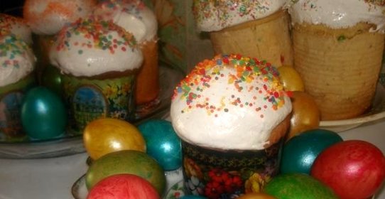 Пасхальный кулич