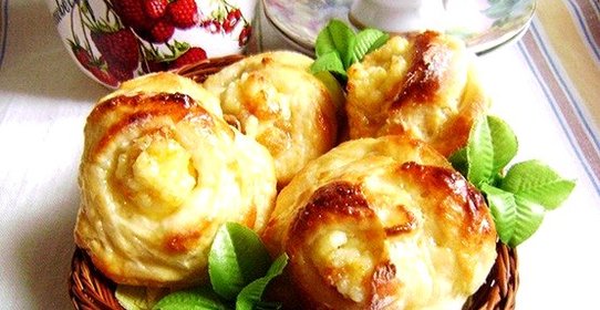 Сдоба с творогом