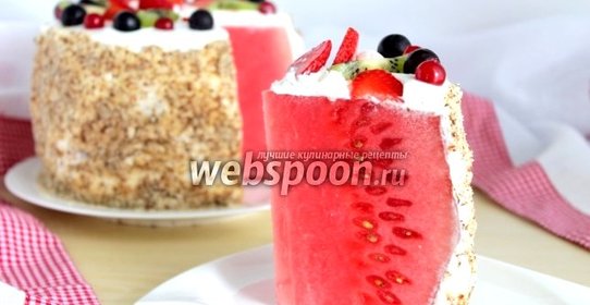 Торт «Арбуз»