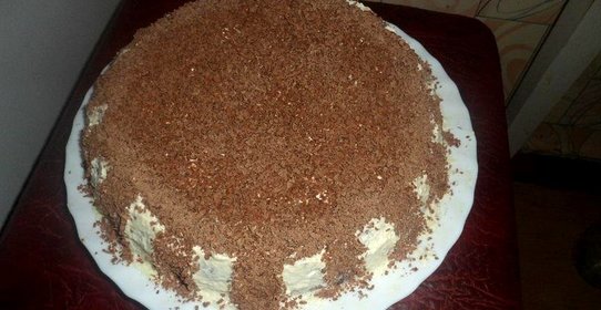 Торт Черный принц в мультиварке