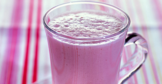 Гоголь-моголь с клубникой