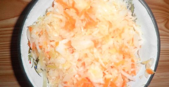 Квашеная капуста без рассола