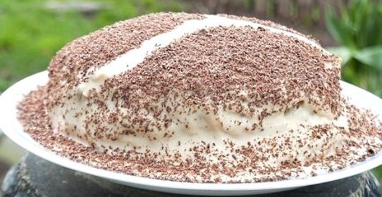 Блинный тирамису-торт