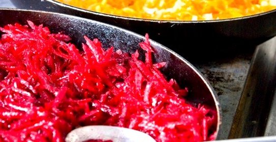 Свекла, тушеная в сметане