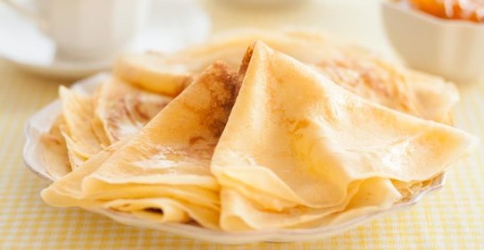 Традиционные блины на молоке