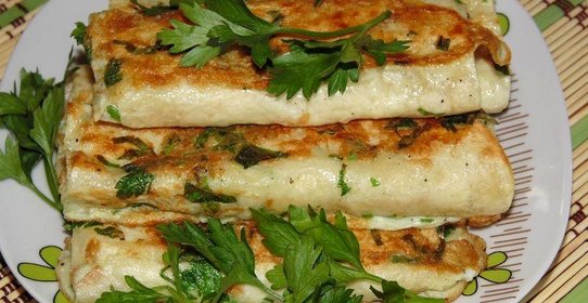 Жареные рулетики из лаваша
