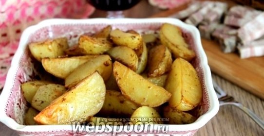 Картофель в соевом соусе