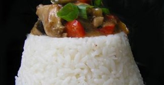 Цыпленок с овощами Чи фань