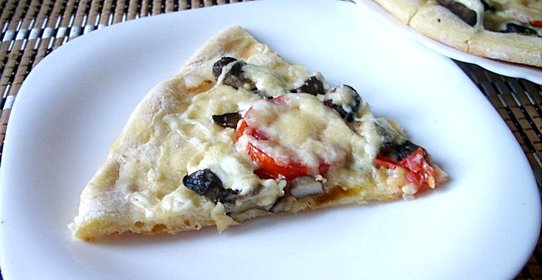 Пицца с грибами