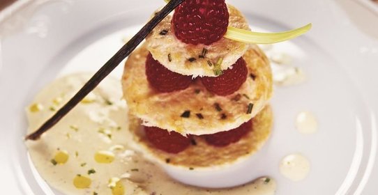 Индейка с малиной и ароматом ванили