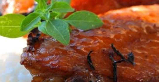 Куриные крылья с чаем Пуэр