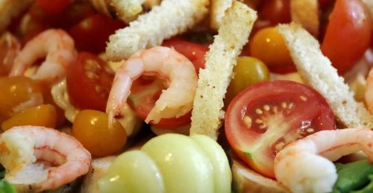 Салат Цезарь Морской