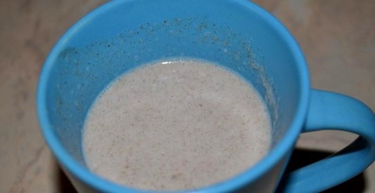 Банановый коктейль от кашля