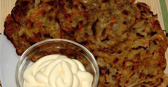 Овощные драники