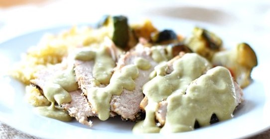 Курица в сырном соусе