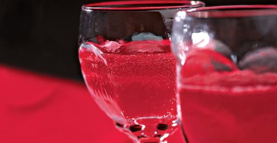 Напиток с клюквой и гранатом