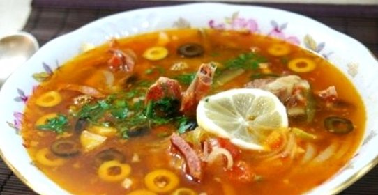 Солянка сборная с картошкой