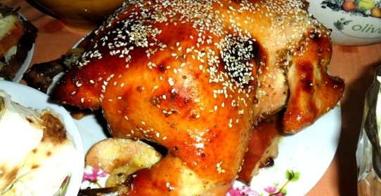 Курица в медовом соусе