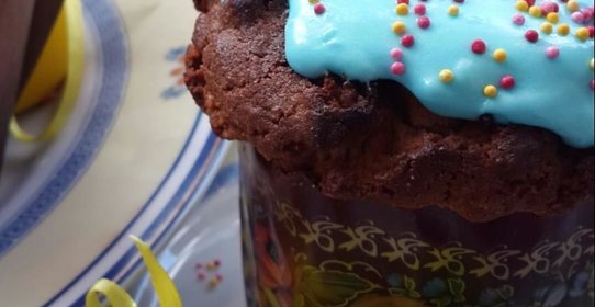 Безглютеновые мини-куличи (из гречишной муки)