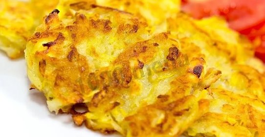Кабачковые драники из кабачков и картошки